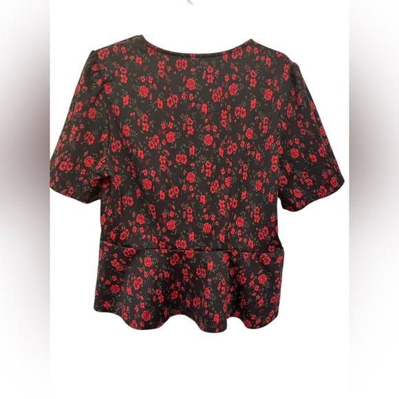 Meadow Rue Anthropologie Women Blouse Top Shirt Floral - Picture 2 of 5